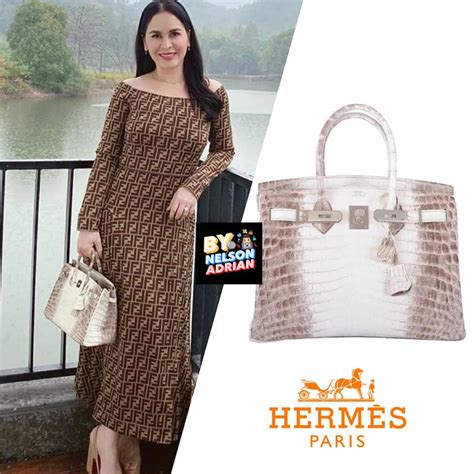 jinkee pacquiao hermes himalayan bag price|jinkee birkin bag.